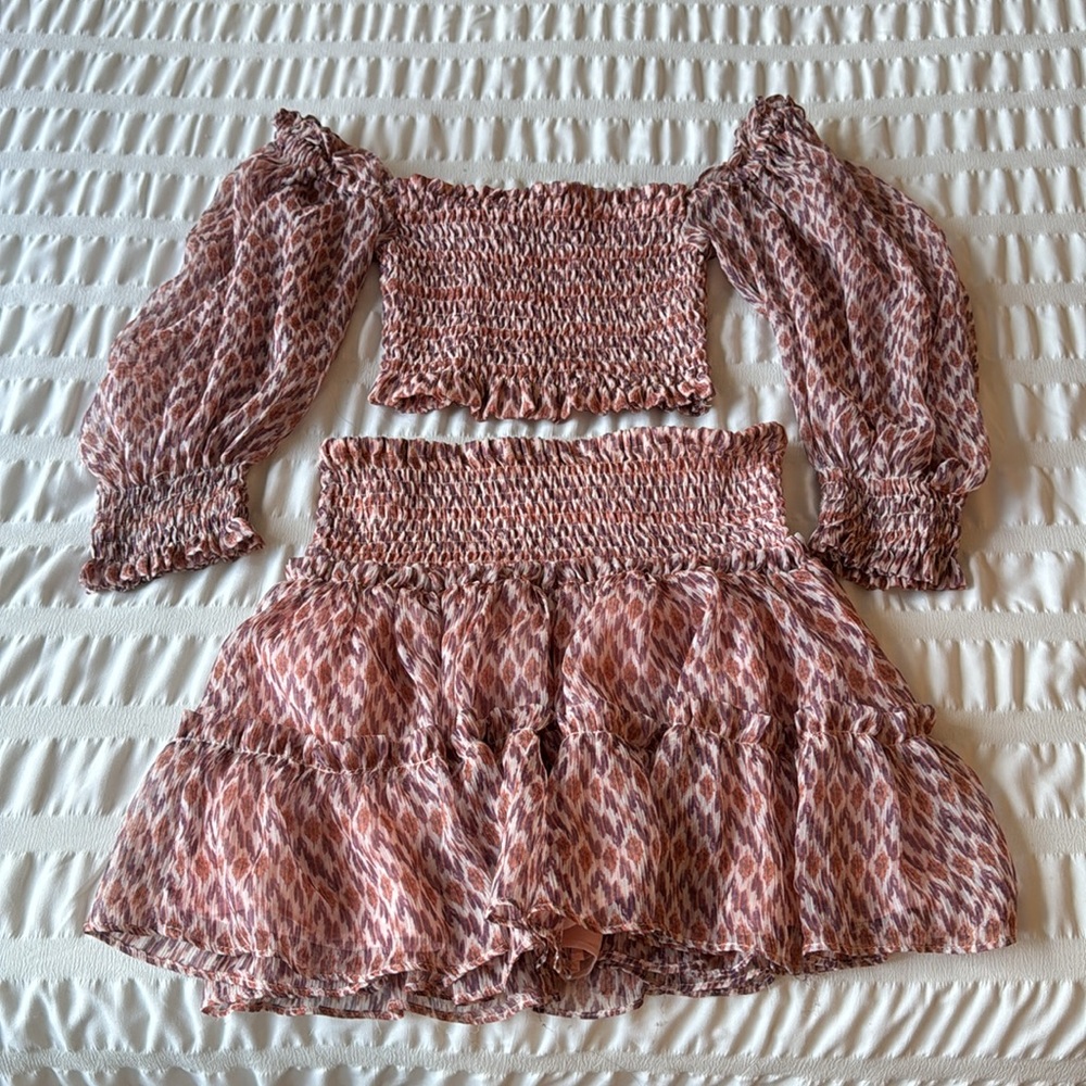 Pookie and Sebastian Pink Two Piece Set